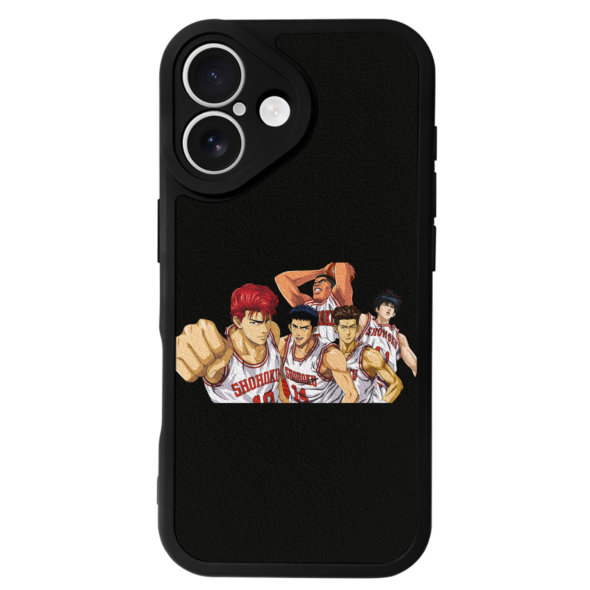 （画像用） SLAM DUNK／スラムダンク 【iPhone 16シリーズ対応】シリコンスマホケース（レザー調） 材質：シリコン